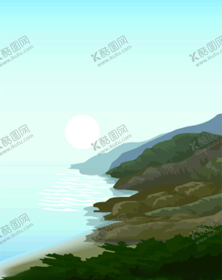 编号：55176110012253524540【酷图网】源文件下载-矢量风景插画