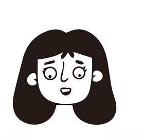 卡通女孩漫画人物设计简笔画