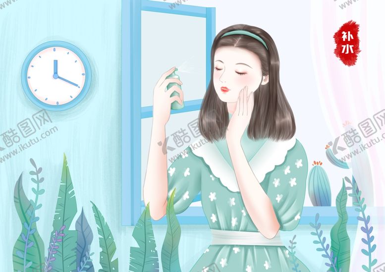 编号：36897706252158472772【酷图网】源文件下载-复古旗袍女装图片