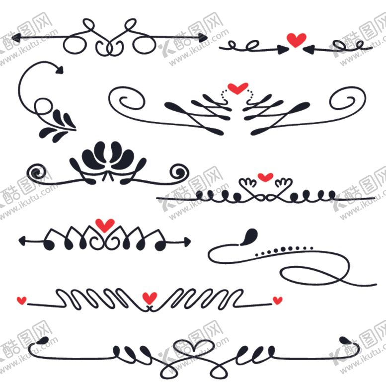 编号：42642209251513547311【酷图网】源文件下载-手绘边框线条