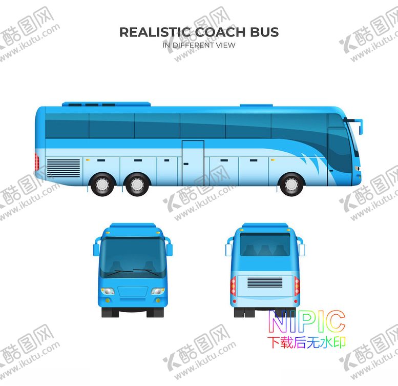 编号：39133105121852439051【酷图网】源文件下载-出租车模板货车bus校车巴士