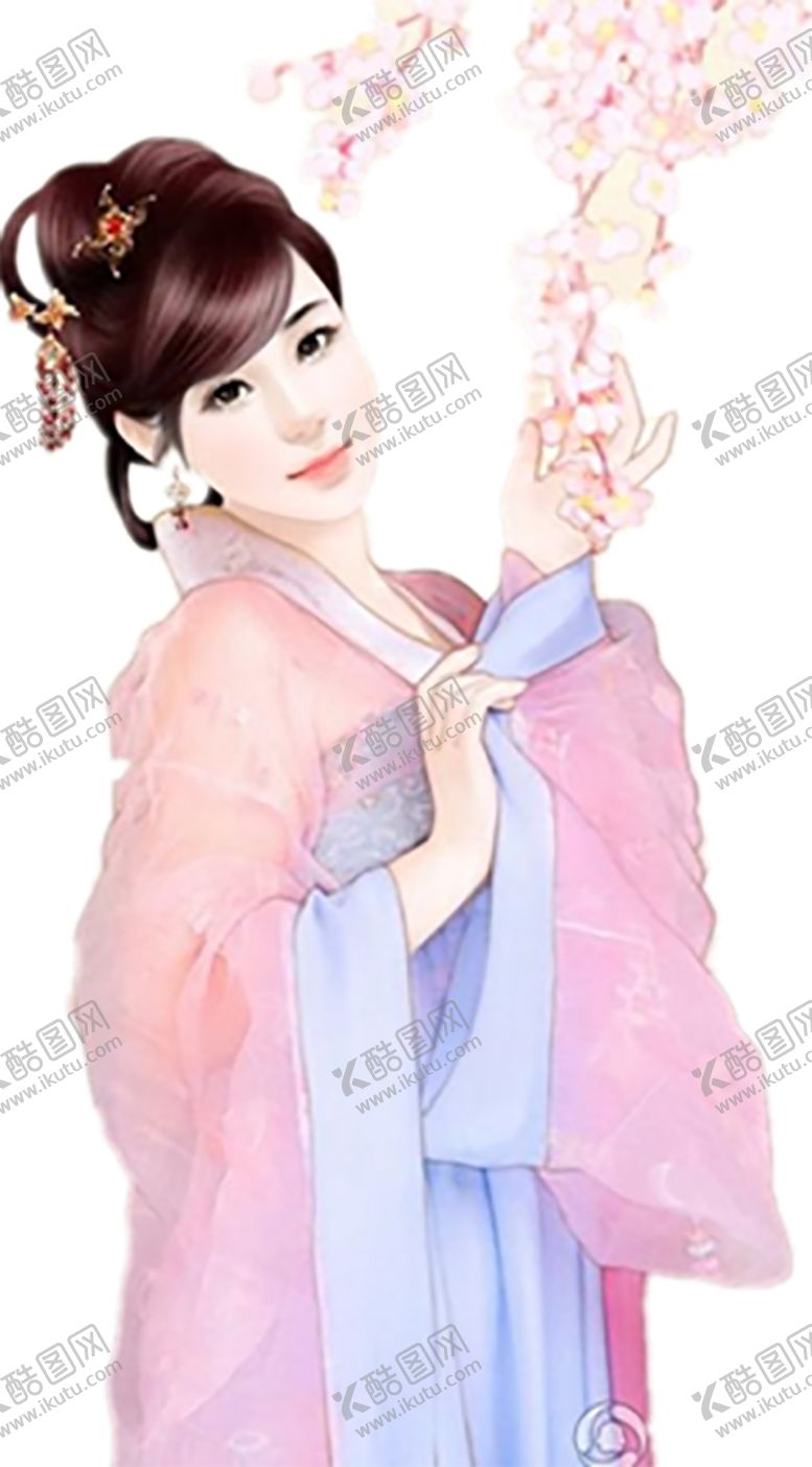 编号：58411401270535472310【酷图网】源文件下载- 古装帅哥美女插画图片
