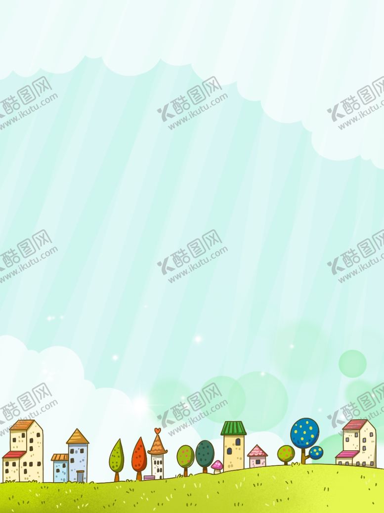 编号：12125406291252557363【酷图网】源文件下载-卡通春季背景