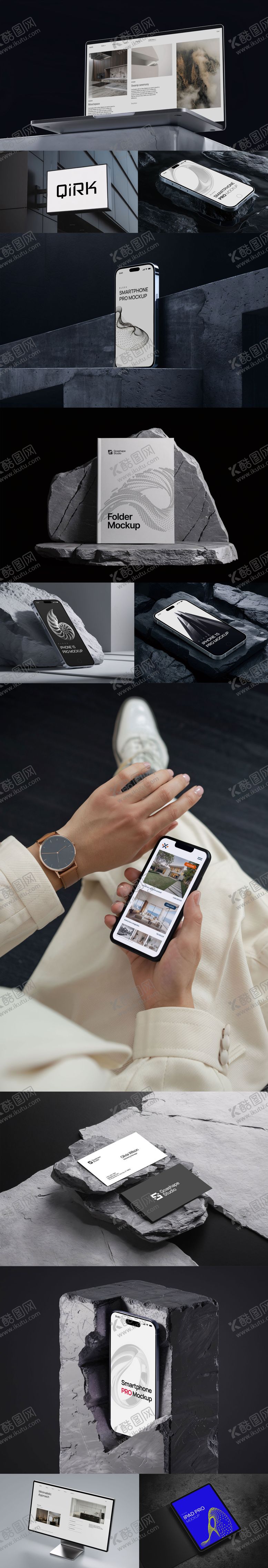 编号：92666805051423016919【酷图网】源文件下载-书籍手机电脑平板名片ipad实景样机