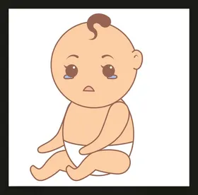 手绘卡通儿童宝宝插画插画宝宝