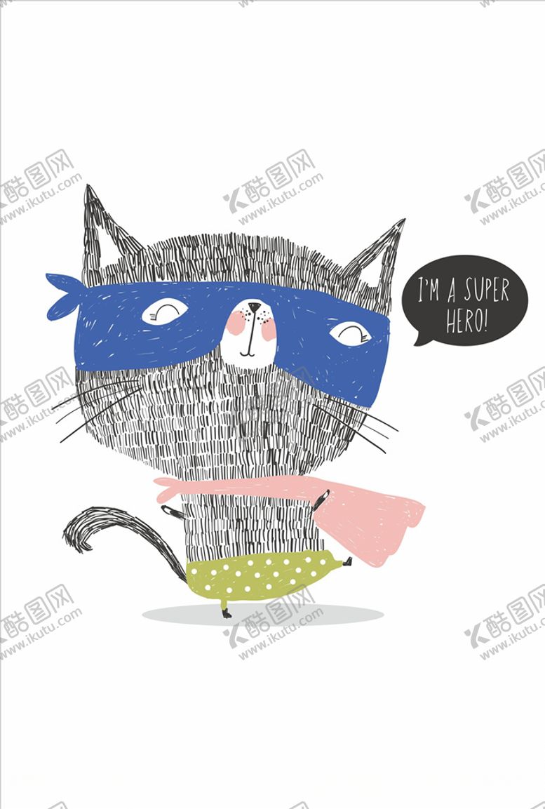编号：80927205171609053631【酷图网】源文件下载-卡通猫