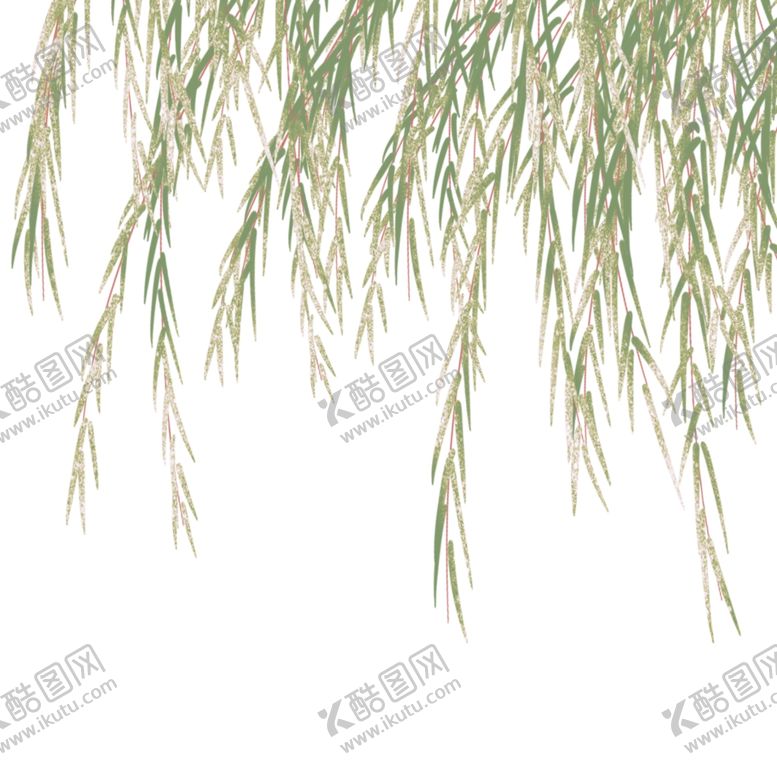 编号：15335307122002253430【酷图网】源文件下载-手绘春季植物元素