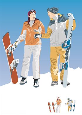 滑雪