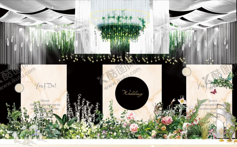 编号：94959811010816035076【酷图网】源文件下载-香槟色婚礼