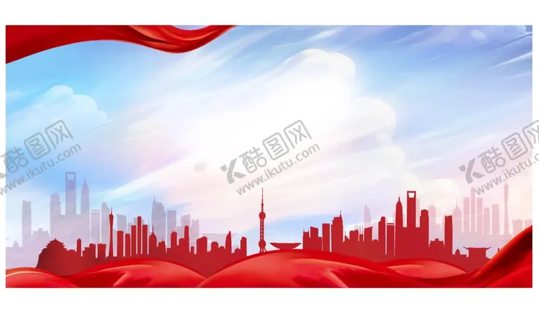 编号：42586009202256580978【酷图网】源文件下载-城市展板背景