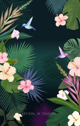 简约创意小清新手绘插画海报