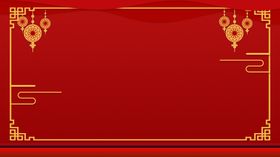 红色背景