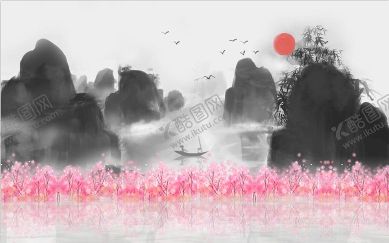 编号：42615710050959217694【酷图网】源文件下载-客厅背景墙