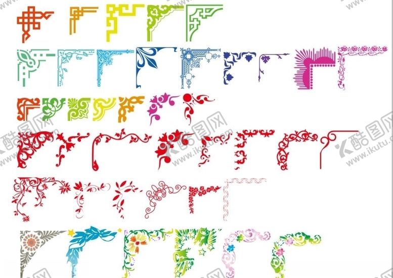 编号：59043210171250422036【酷图网】源文件下载-花边花纹边框