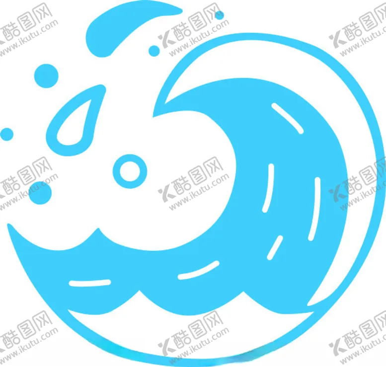 编号：43539301150847406222【酷图网】源文件下载-海浪小戳标