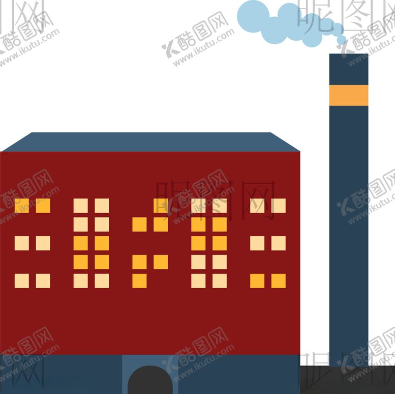 编号：65998209300644586119【酷图网】源文件下载-电厂烟囱
