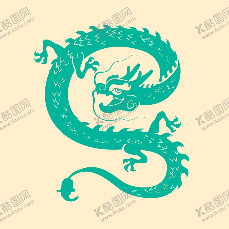 编号：89231509140802586829【酷图网】源文件下载-龙插画龙春节龙