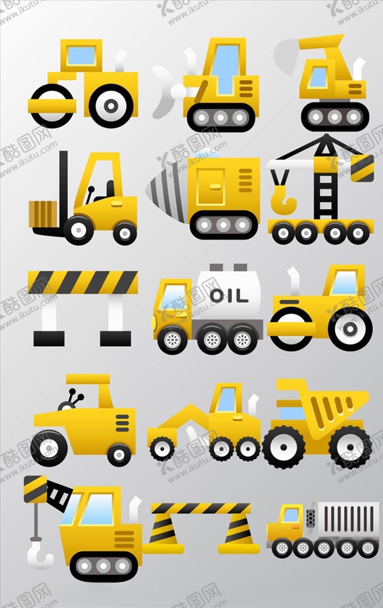 编号：42544409160820001026【酷图网】源文件下载-工程车