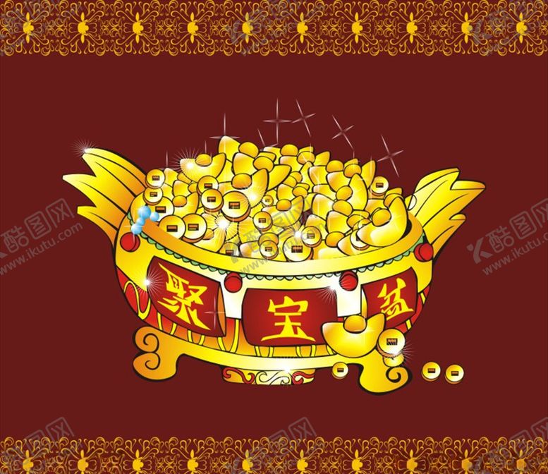 编号：69597807082333069723【酷图网】源文件下载-矢量聚宝盆