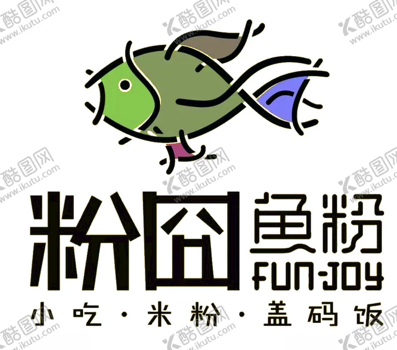 编号：78224206231444414262【酷图网】源文件下载-粉囧鱼粉小吃米粉盖码饭