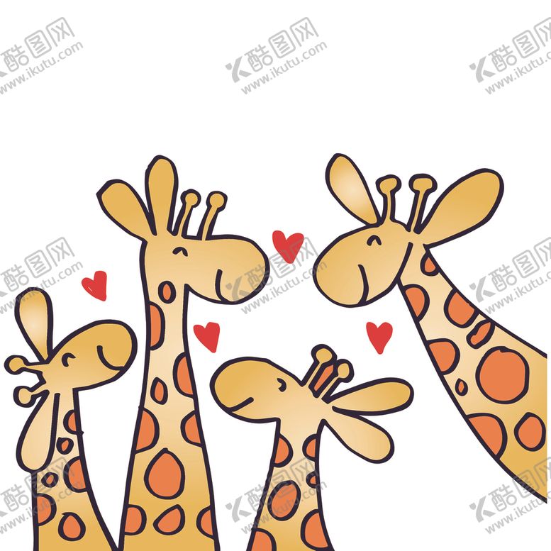 编号：95576009120834263894【酷图网】源文件下载-卡通动物印花