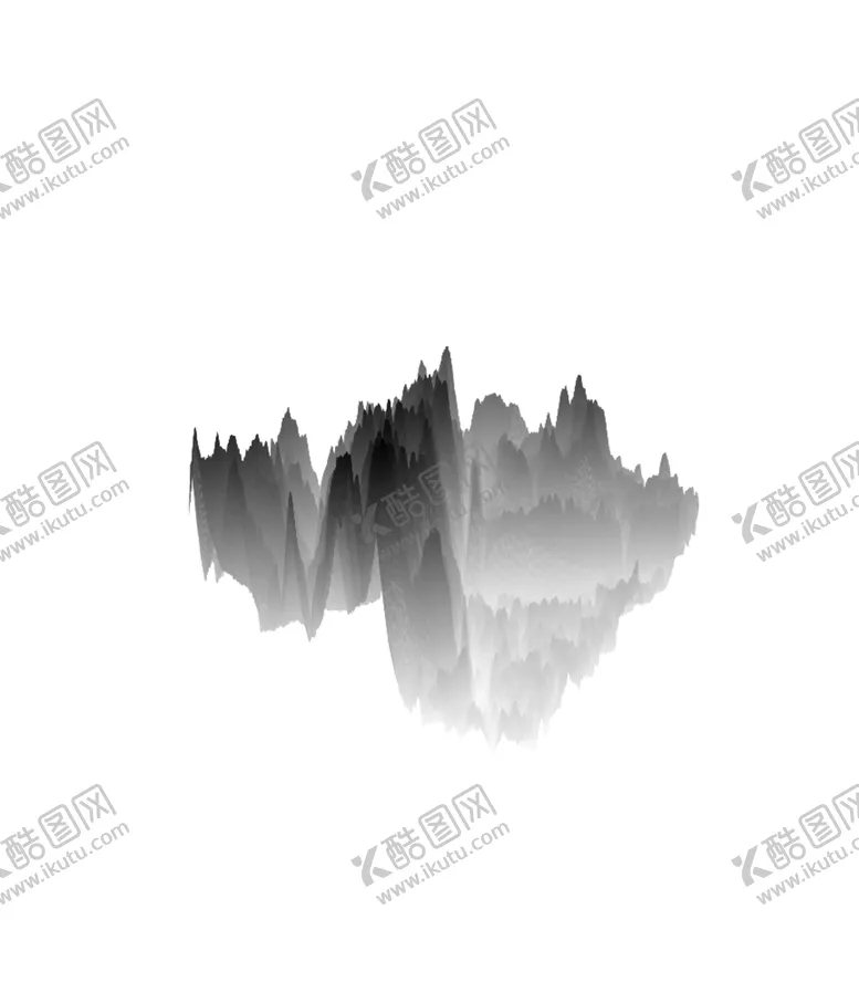 编号：80496704070955424763【酷图网】源文件下载-抽象山峰