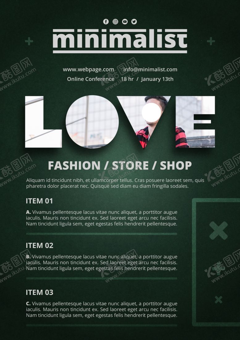 编号：19259610091016547876【酷图网】源文件下载-时尚海报