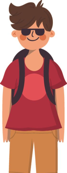 游客旅人旅者观光人
