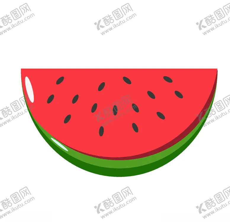 编号：51124804280506149649【酷图网】源文件下载-手绘西瓜素材