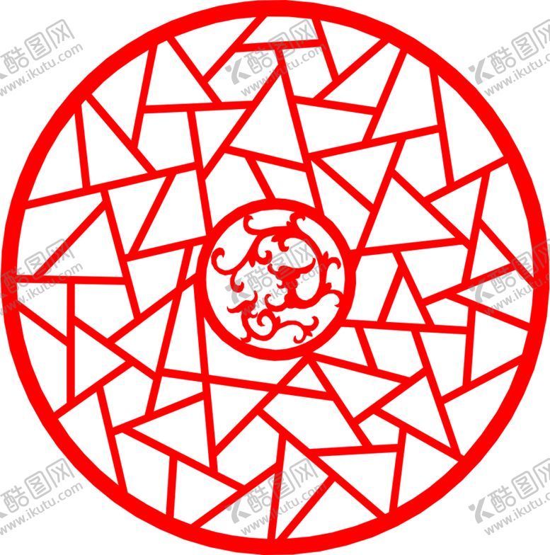 编号：69257701252010377970【酷图网】源文件下载-窗花窗格