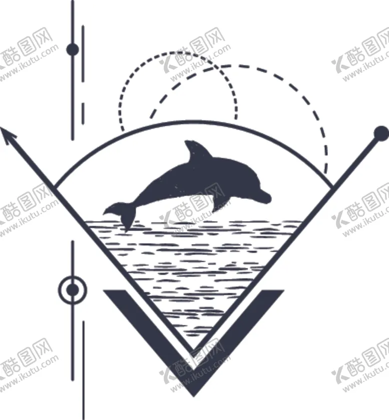 编号：33114305071140498722【酷图网】源文件下载-手绘海洋标签