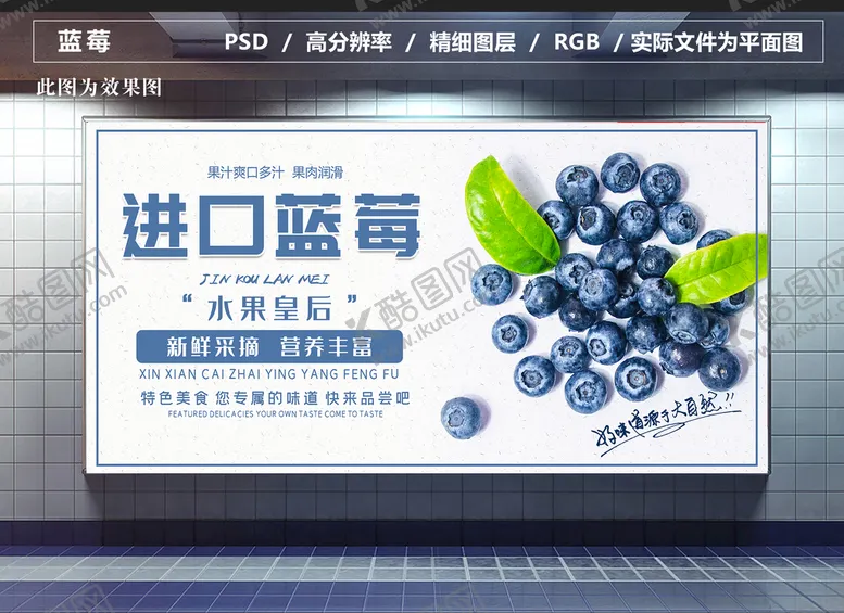 编号：29384509252155030316【酷图网】源文件下载-蓝莓
