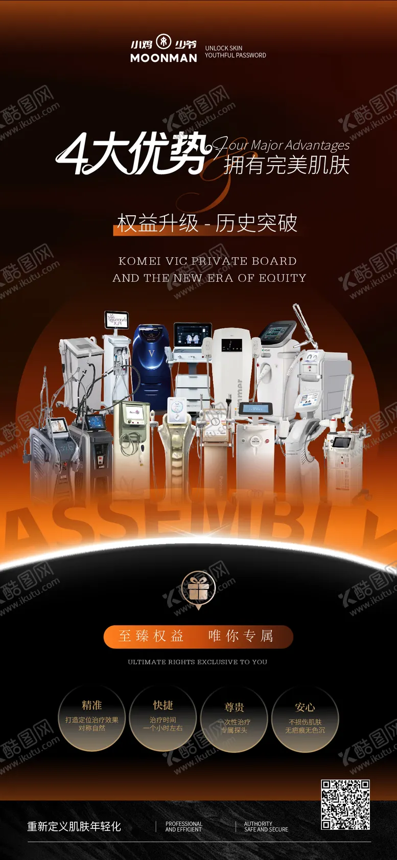 编号：81417511131037434172【酷图网】源文件下载-医美仪器光电海报