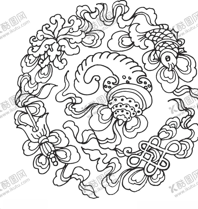 编号：59311507071804253400【酷图网】源文件下载-镂空花图案