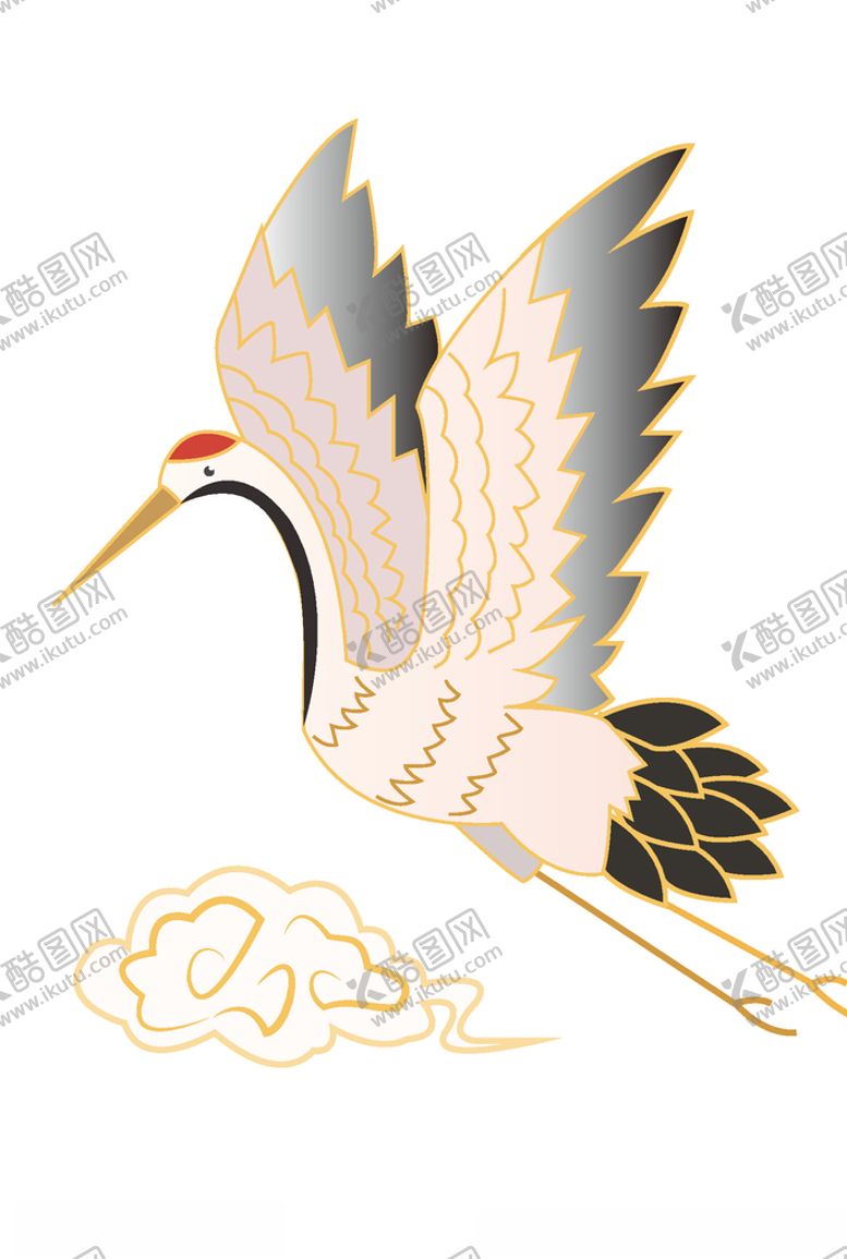 编号：34680607031307171206【酷图网】源文件下载-仙鹤