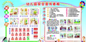 幼儿安全常识展板
