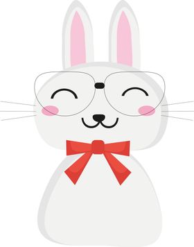 手绘动物狐狸长颈鹿卡通园