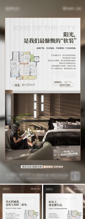 洋房大户型价值点系列单图