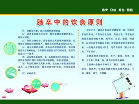 脑卒中的饮食原则