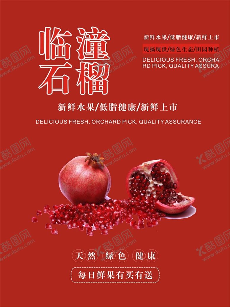 编号：26344910292258564114【酷图网】源文件下载-石榴海报