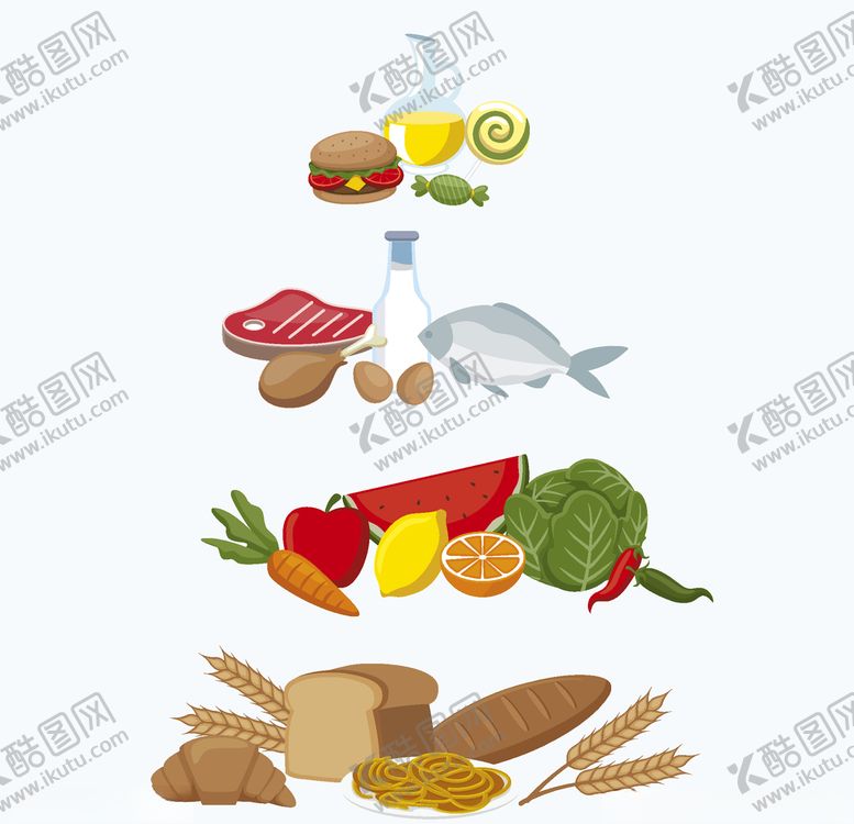 编号：25922410272119472935【酷图网】源文件下载-矢量厨房蔬菜食品素材