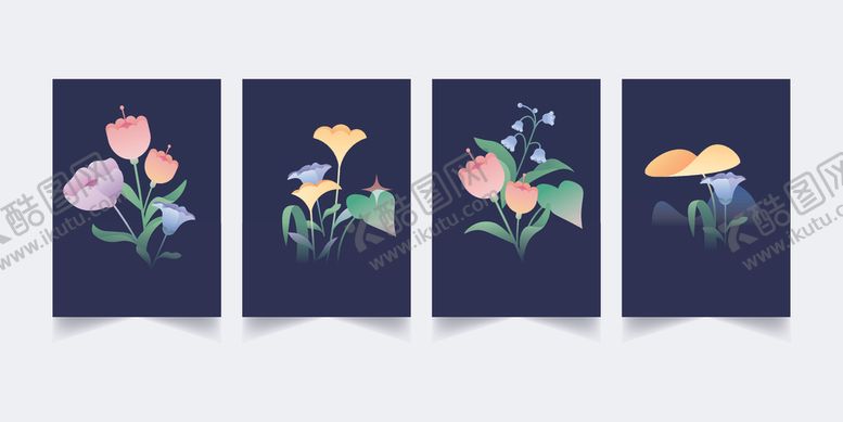 编号：47720204081948193279【酷图网】源文件下载-手绘花卉背景