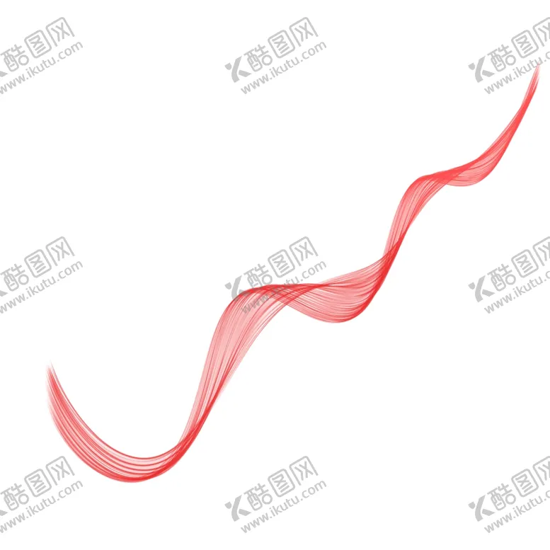编号：52467204221420005377【酷图网】源文件下载-红色飘带