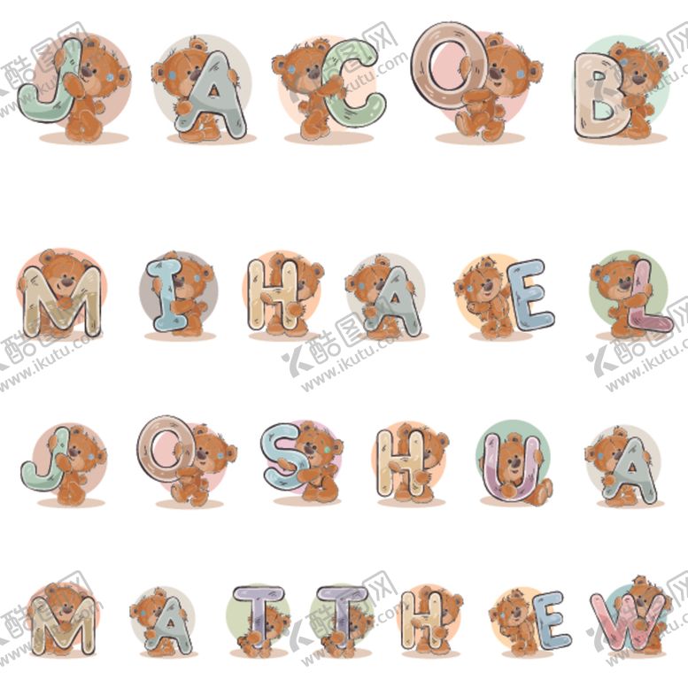 编号：56360009282023332005【酷图网】源文件下载-英文字母数字