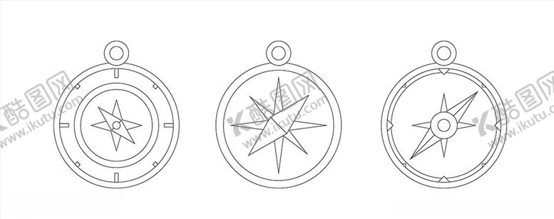 编号：72211410211030311201【酷图网】源文件下载-指南者指南针南北指针方向标志