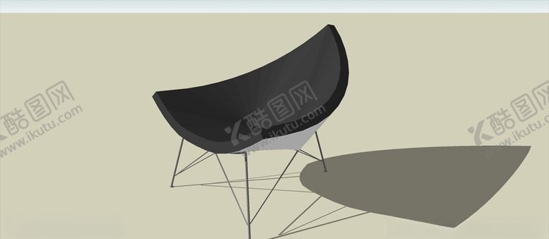 编号：15806409251000115872【酷图网】源文件下载-软沙发休闲椅沙发模型酒店