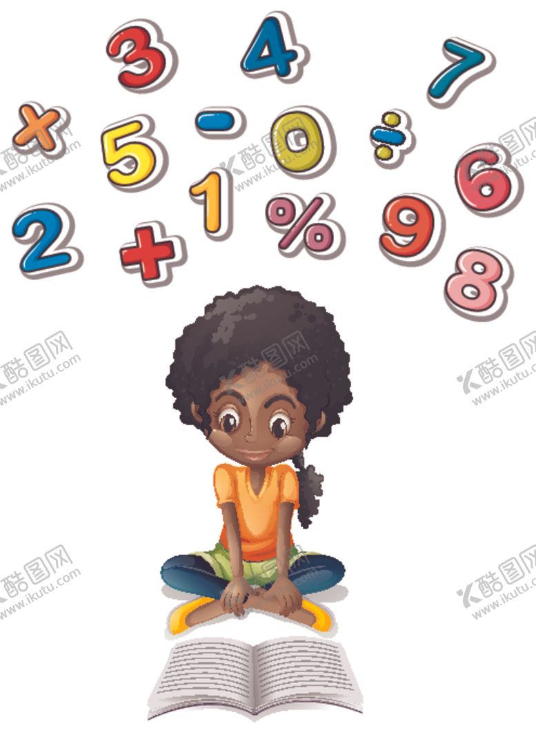 编号：34904706281519072043【酷图网】源文件下载-卡通数字卡片