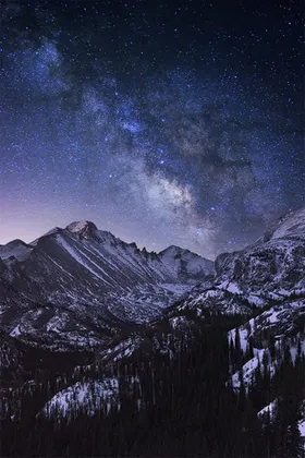 星空背景墙婚礼背景夜晚璀璨