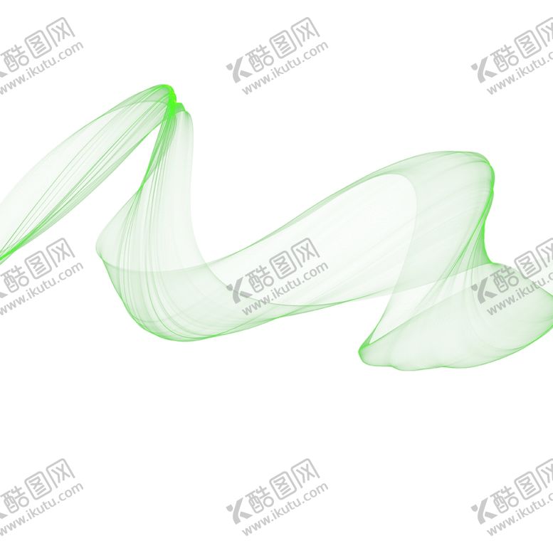 编号：11571805090849484718【酷图网】源文件下载-绿色丝带