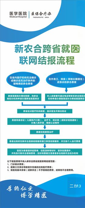 医院转诊门型展架